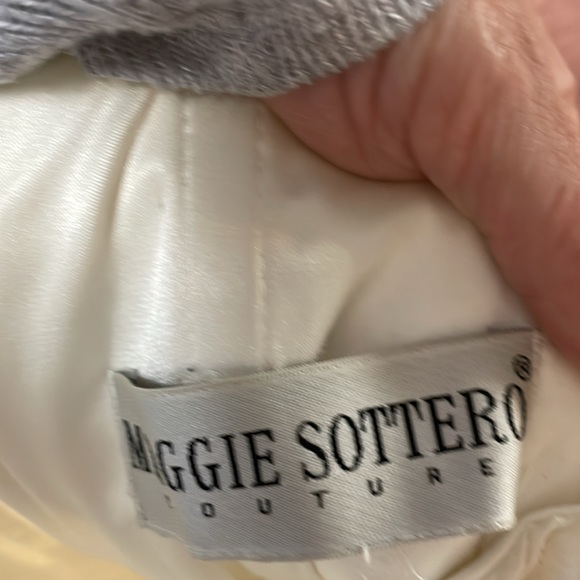 Maggie sottoro one shoulder satin gown - Picture 4 of 12